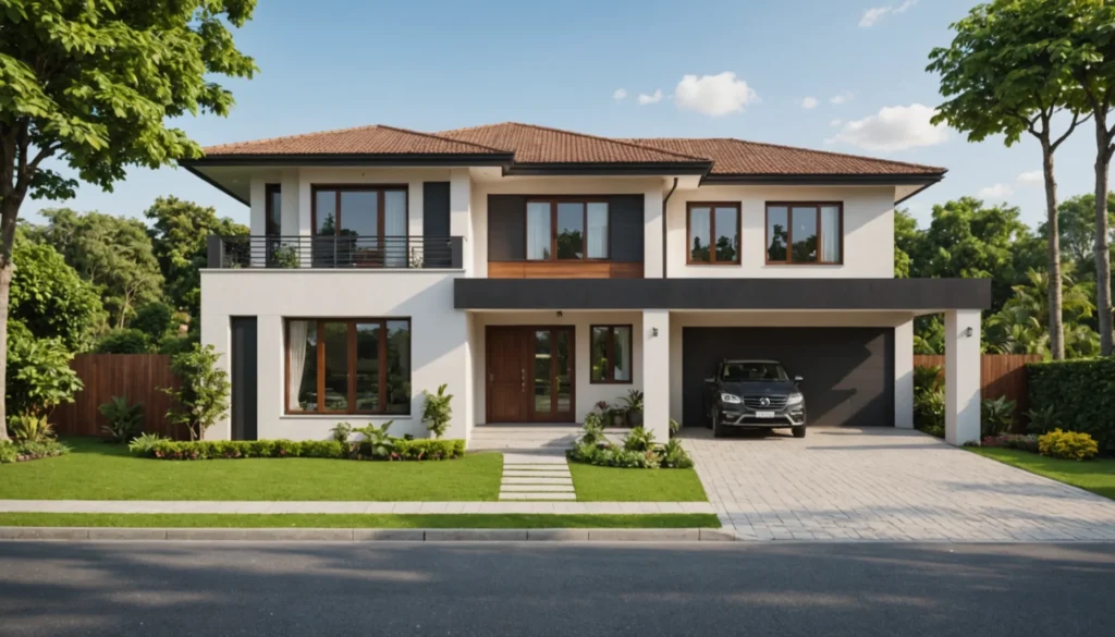 facade maison plain pied