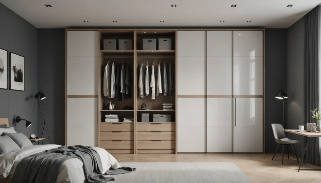 dressing avec portes coulissantes