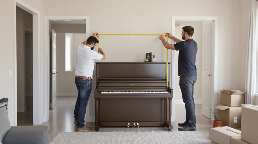 hauteur piano droit