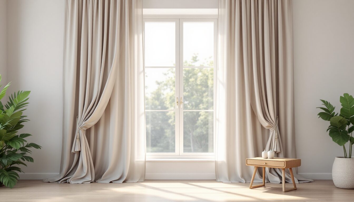 combien de panneau de rideau pour une fenêtre