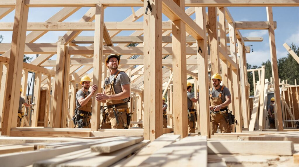 détails charpente bois