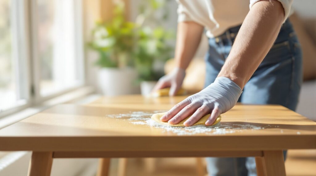 enlever le moisi sur du bois