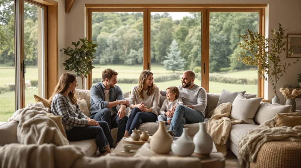 maison de campagne moderne