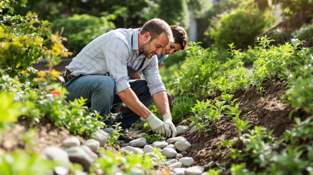 aménager talus en pente