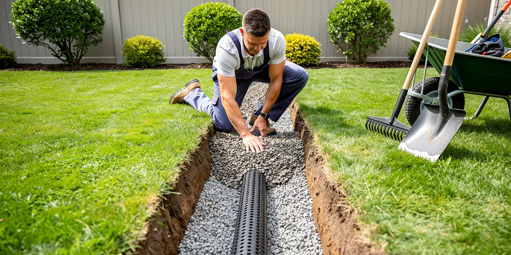 Drainage du terrain : la méthode efficace pour assainir votre propriété