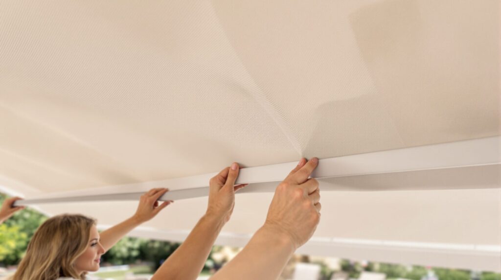 toile pour store banne