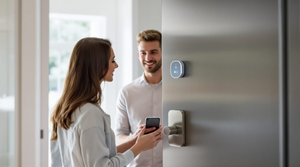 serrure connectée vachette