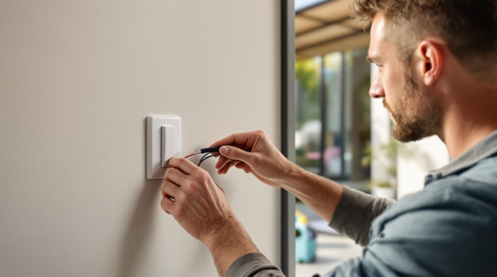 interrupteur pour store banne