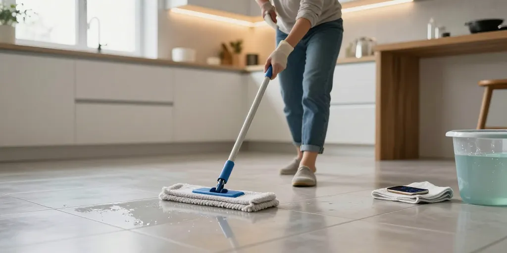 comment laver un carrelage