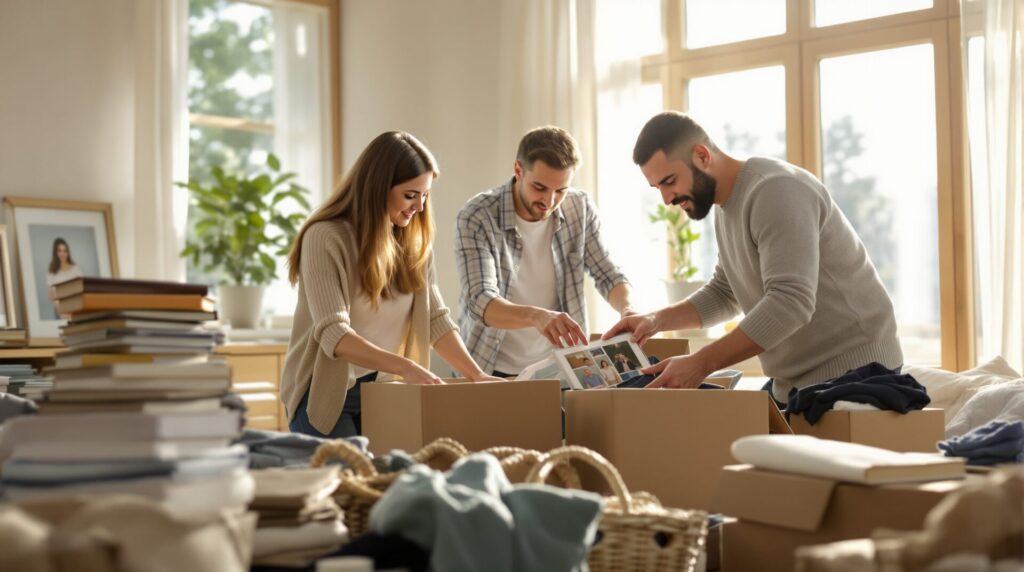 comment vider une maison après un décès