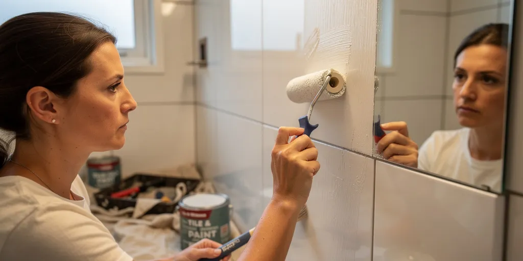 peindre carrelage salle de bain avis