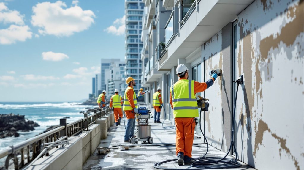 solutions pour façades en milieu marin