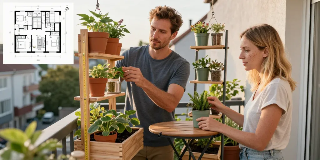Aménager un petit jardin de 5m2 : le plan en 7 idées malines