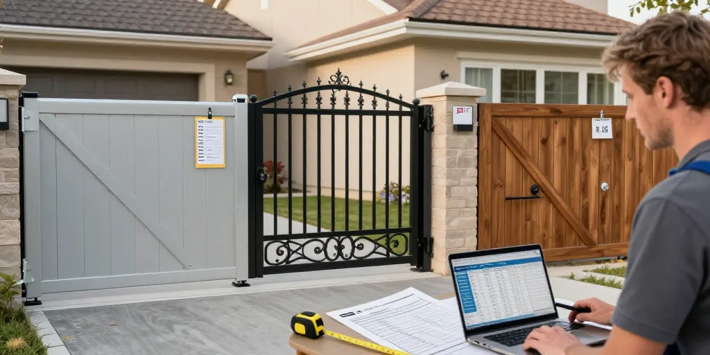 cout d'un portail electrique