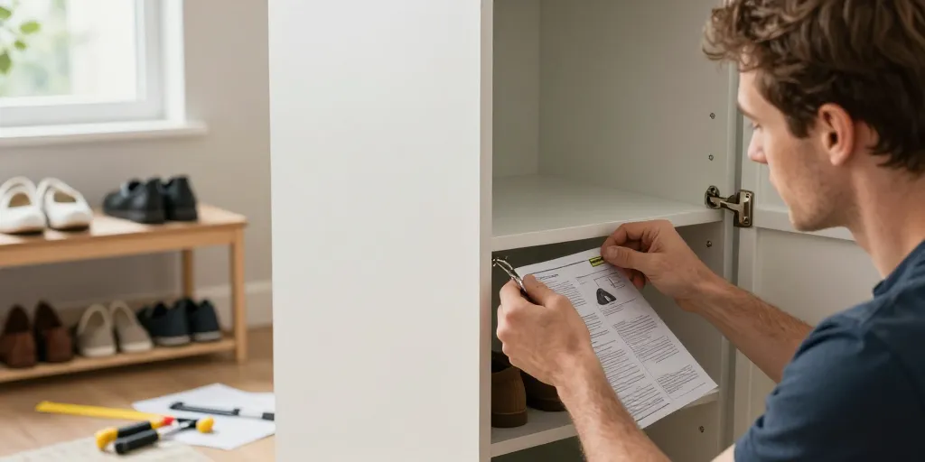 diy meuble chaussure ikea