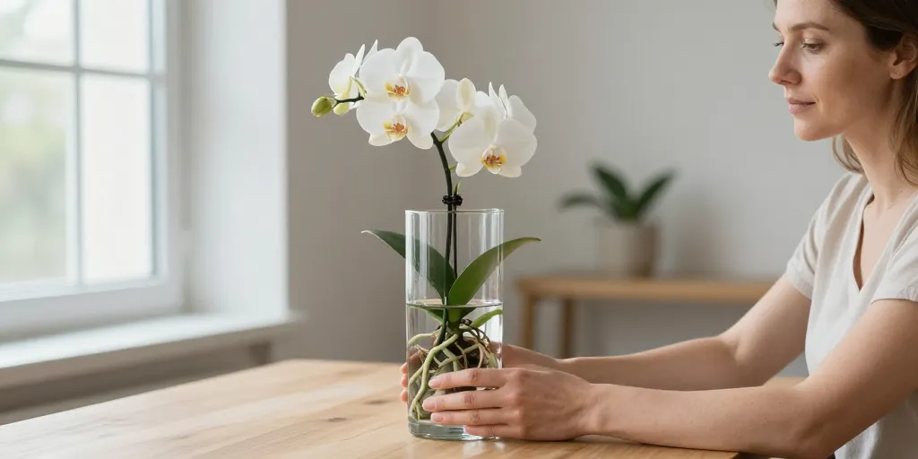 Orchidée vase transparent : le modèle idéal pour Phalaenopsis ?