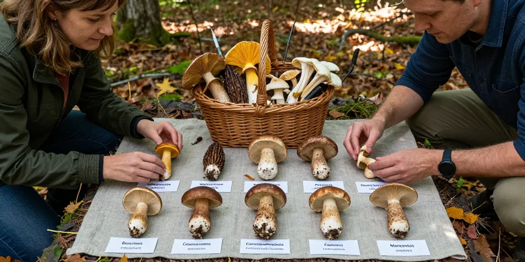 champignons comestible france