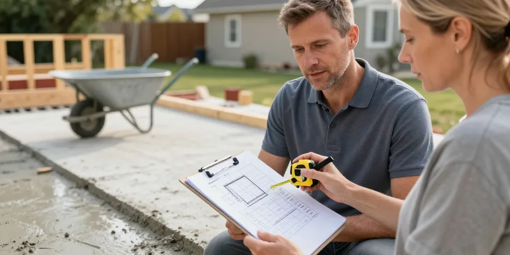 Combien coûte une terrasse en béton : le prix selon la surface ?