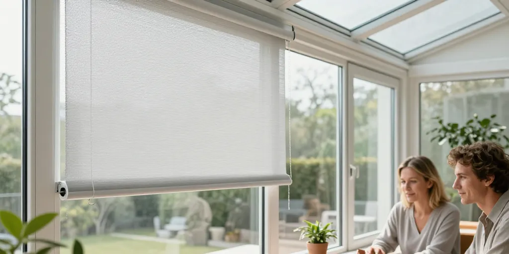 Store véranda intérieur anti-chaleur : le meilleur choix pour votre véranda ?