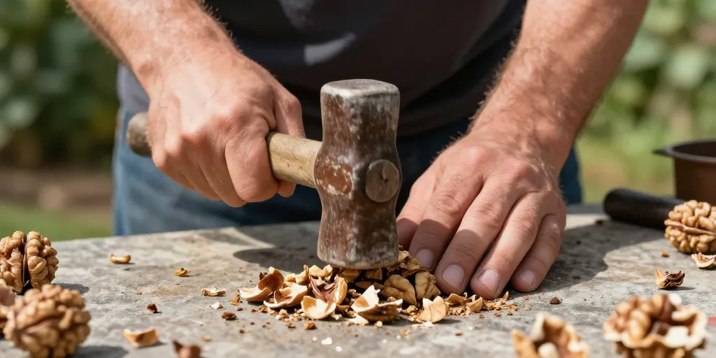 Comment broyer des coquilles de noix : la technique efficace pour le compost ?