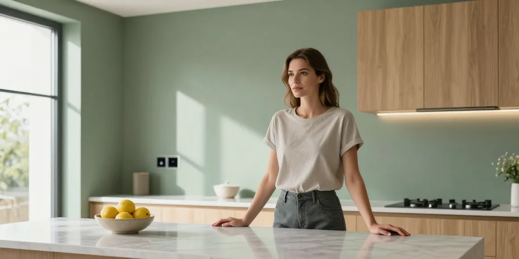 Décoration peinture cuisine : les tendances de 2025 pour une pièce moderne
