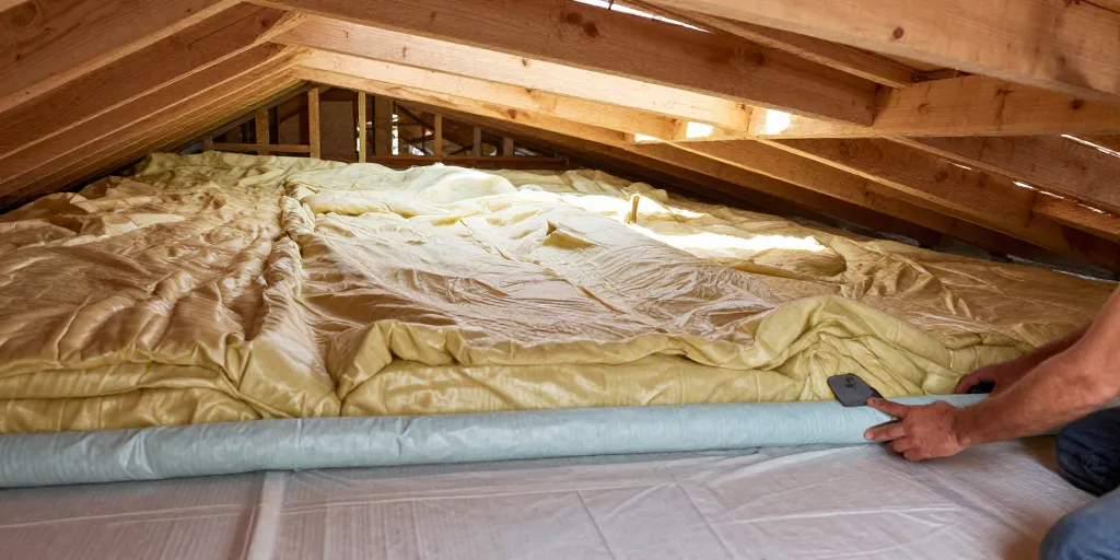 comment isoler des combles sous toiture