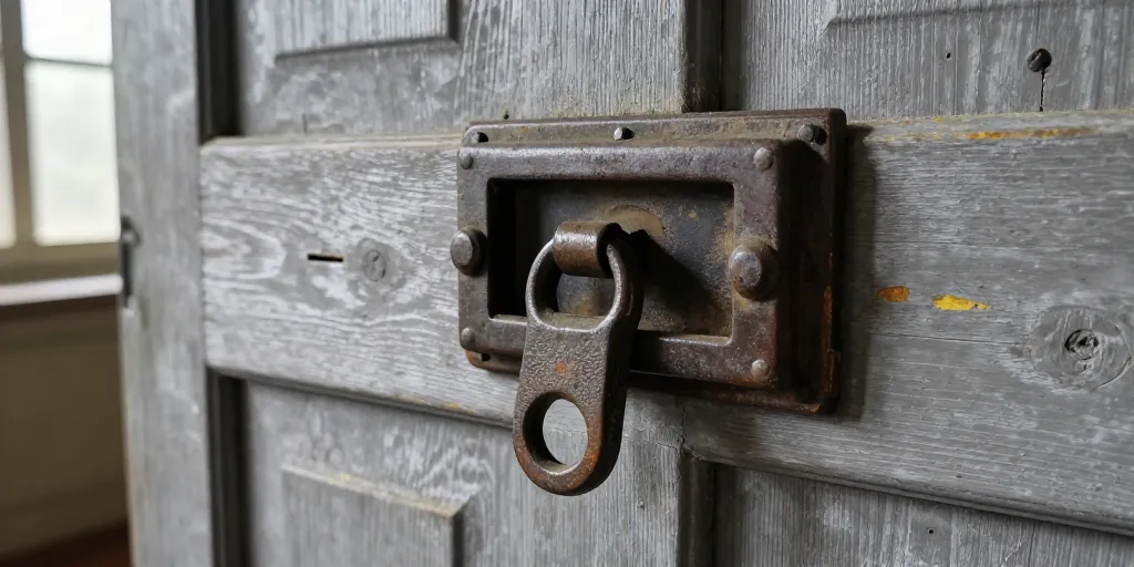 ouvrir une ancienne serrure