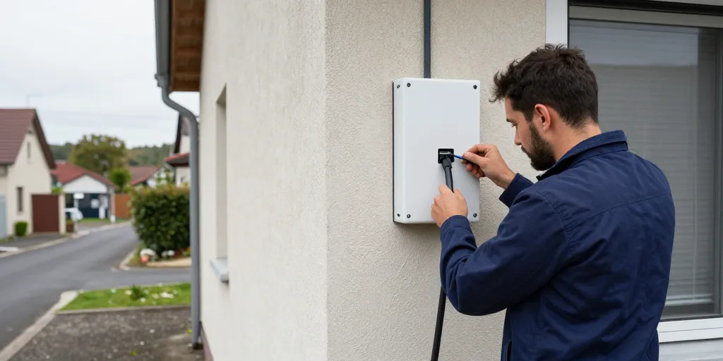 qui doit faire les travaux pour la fibre maison individuelle